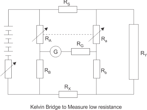 开尔文桥测量低电阻