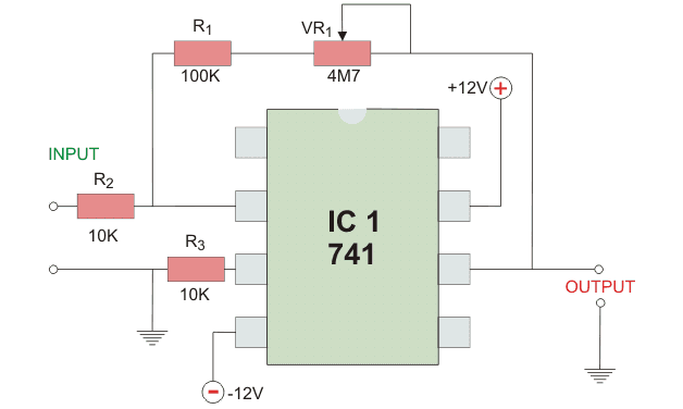 运算放大器IC电路图