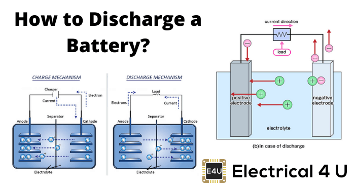 如何排出电池