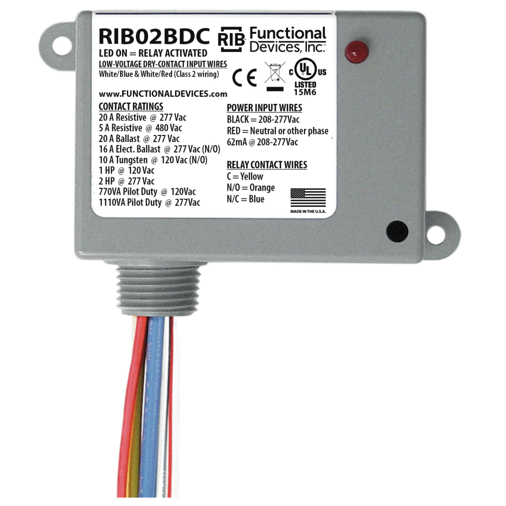 RIB02BDC干燥接触式继电器