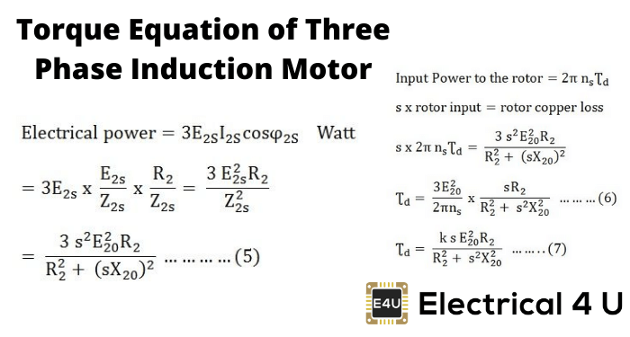 三相感应电动机转矩方程