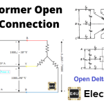 打开变压器的Delta连接：计算和图表
