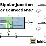 晶体管作为开关或双极结晶体管或BJT作为开关