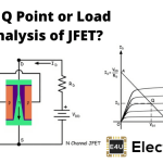 Q Point or Load Line Analysis of JFET JFET的Q点或负载线分析