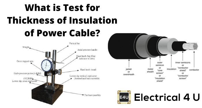 电力电缆绝缘厚度的测试方法是什么