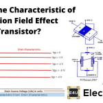Characteristic of Junction Field Effect Transistor 结型场效应晶体管的特性