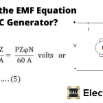 直流发电机的EMF方程