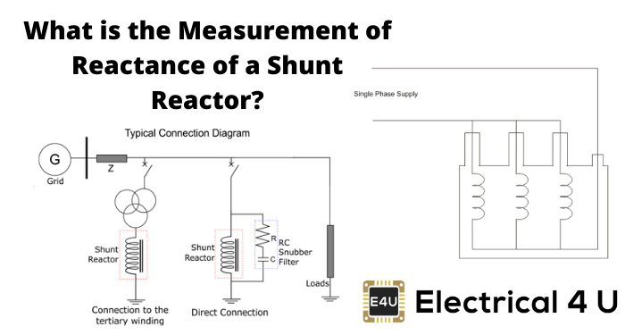 什么是分流反应器的电抗的测量