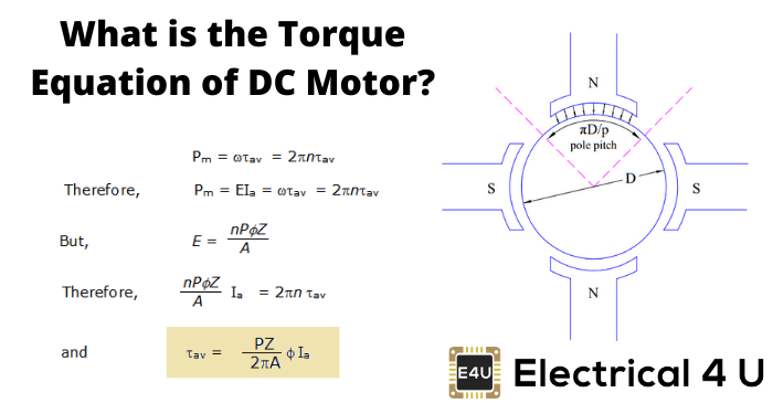 直流电动机的转矩方程是什么