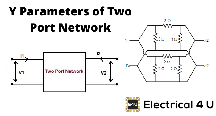 如何找到两个端口网络的y参数（示例）