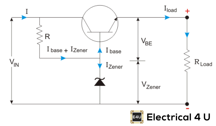 齐纳二极管作为稳压器
