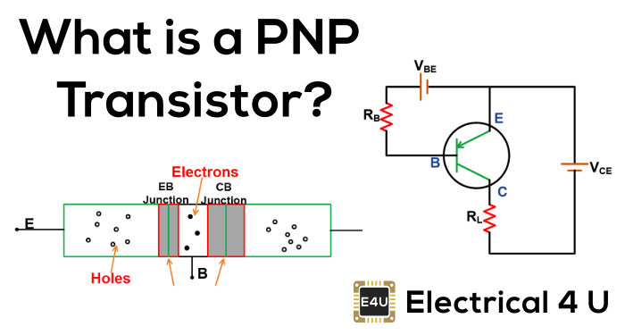 PNP晶体管:如何工作?(符号及工作原理)