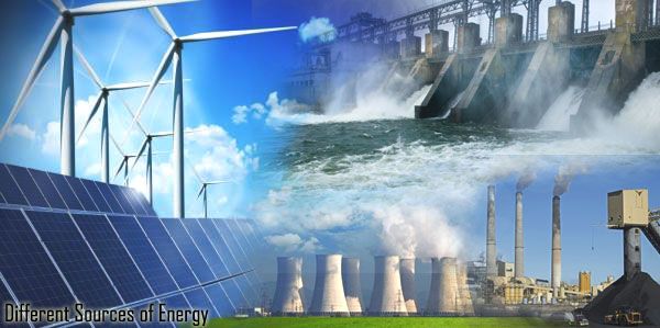 不同的能源