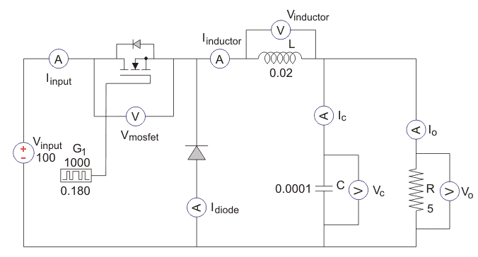 降压斩波降压变换器