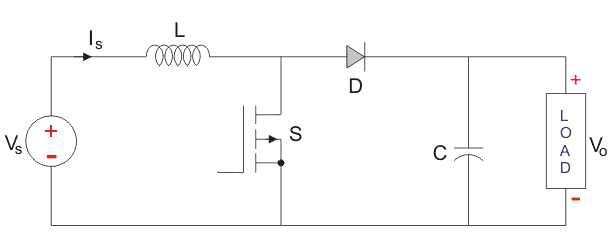 升压变换器升压斩波器