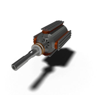 同步电动机的凸极型转子