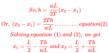 张力和垂度计算