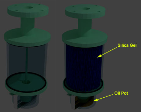硅胶变压器呼吸器