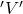 “V”