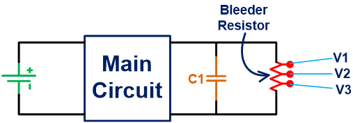 分流电阻作为分压器