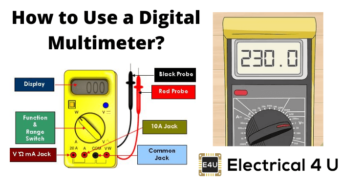 如何使用数字万用表