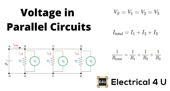 并行电路中的电压（源，公式和如何添加）