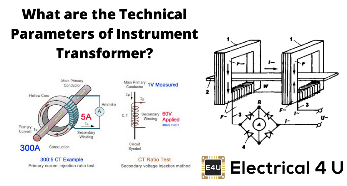 仪器变压器的技术参数是什么？